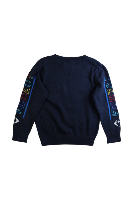 A Multicolour Crewneck Sweatshirts from Kenzo in size 6T for boy. (Back View)