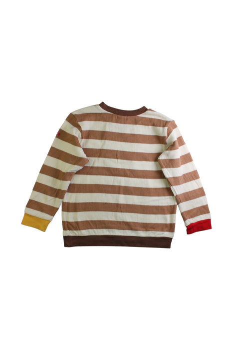 A Multicolour Long Sleeve Tops from Hot Biscuits Mikihouse in size 4T for boy. (Back View)