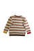 A Multicolour Long Sleeve Tops from Hot Biscuits Mikihouse in size 4T for boy. (Back View)