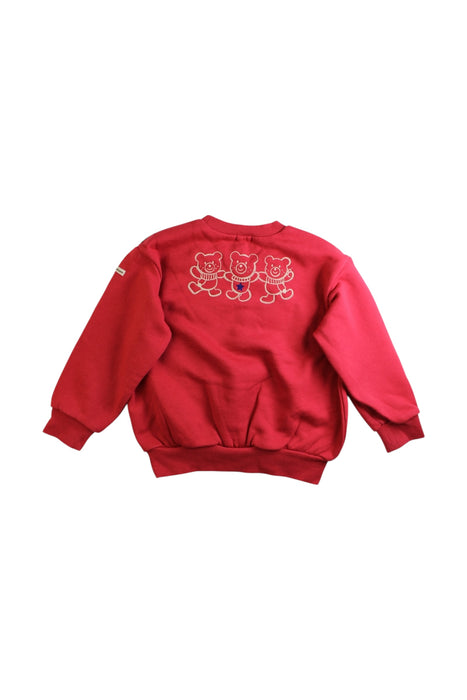 A Multicolour Crewneck Sweatshirts from Hot Biscuits Mikihouse in size 4T for neutral. (Back View)