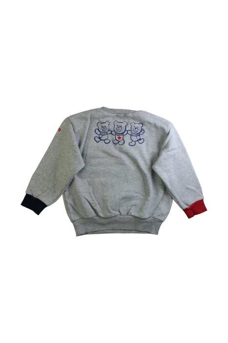A Multicolour Crewneck Sweatshirts from Hot Biscuits Mikihouse in size 4T for neutral. (Back View)