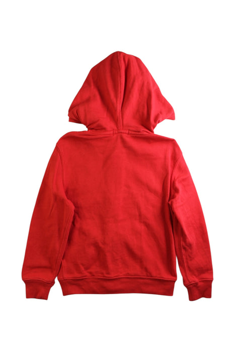 A Red Zippered Sweatshirts from Polo Ralph Lauren in size 4T for boy. (Back View)