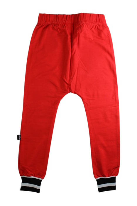 A Red Sweatpants from Whistle & Flute in size 5T for boy. (Back View)