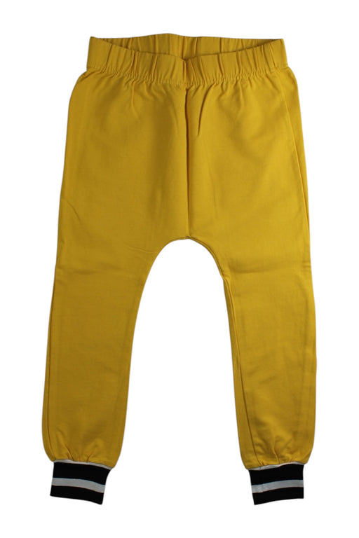 A Yellow Sweatpants from Whistle & Flute in size 5T for boy. (Front View)