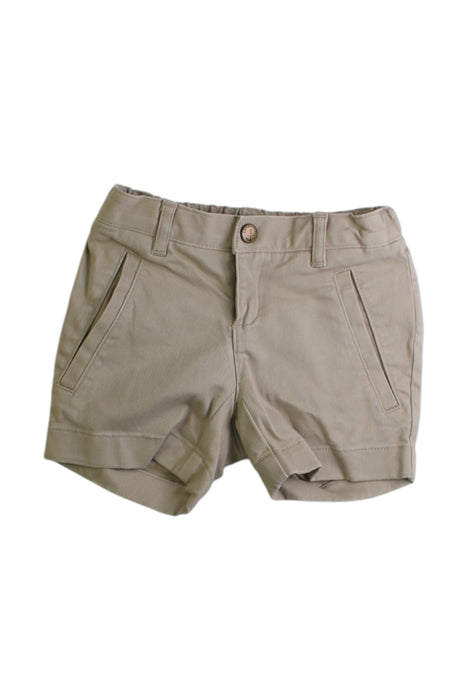 A Beige Shorts from Lands' End in size 4T for girl. (Front View)