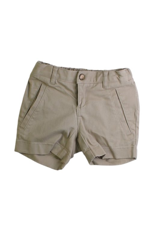 A Beige Shorts from Lands' End in size 4T for girl. (Front View)