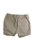 A Beige Shorts from Lands' End in size 4T for girl. (Back View)