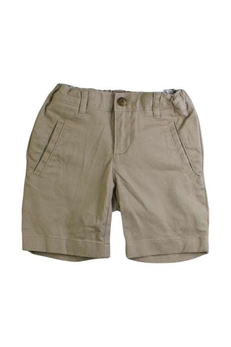 A Beige Shorts from Lands' End in size 5T for girl. (Front View)