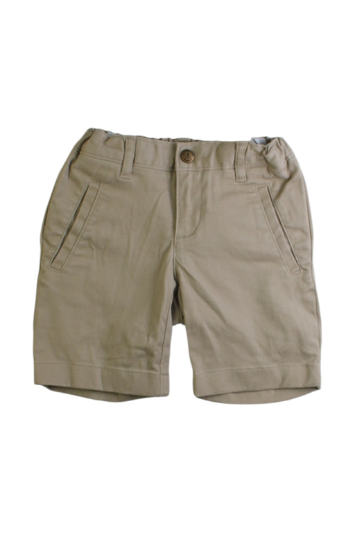A Beige Shorts from Lands' End in size 5T for girl. (Front View)