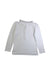 A White Long Sleeve Shirts from Lands' End in size 5T for girl. (Back View)