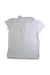 A White Short Sleeve Shirts from Lands' End in size 6T for girl. (Back View)
