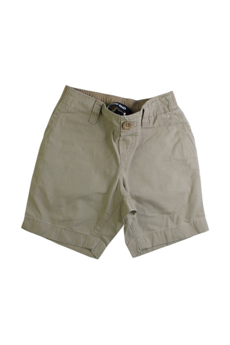 A Beige Shorts from Lands' End in size 3T for girl. (Front View)