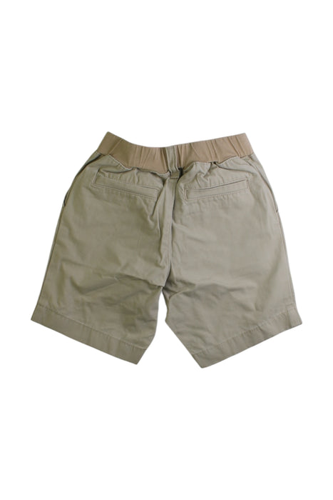 A Beige Shorts from Lands' End in size 3T for girl. (Back View)
