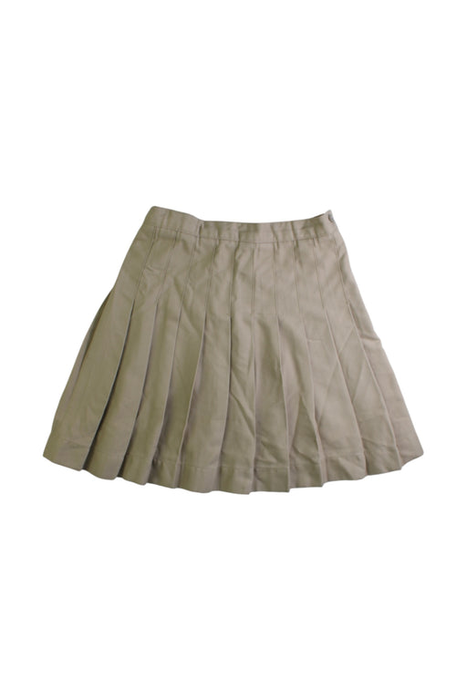 A Taupe Mid Skirts from Lands' End in size 4T for girl. (Front View)