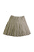 A Taupe Mid Skirts from Lands' End in size 4T for girl. (Front View)
