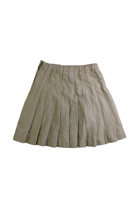 A Taupe Mid Skirts from Lands' End in size 4T for girl. (Back View)