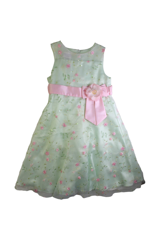 A Multicolour Sleeveless Dresses from Iris & Ivy in size 6T for girl. (Front View)