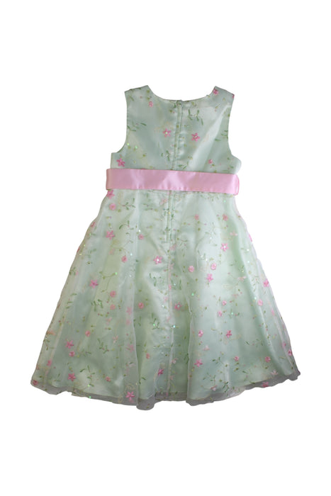 A Multicolour Sleeveless Dresses from Iris & Ivy in size 6T for girl. (Back View)