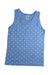 A Blue Sleeveless Tops from Petit Bateau in size 8Y for boy. (Front View)