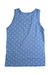A Blue Sleeveless Tops from Petit Bateau in size 8Y for boy. (Back View)