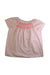 A Pink Short Sleeve Tops from Bonpoint in size 12Y for girl. (Front View)