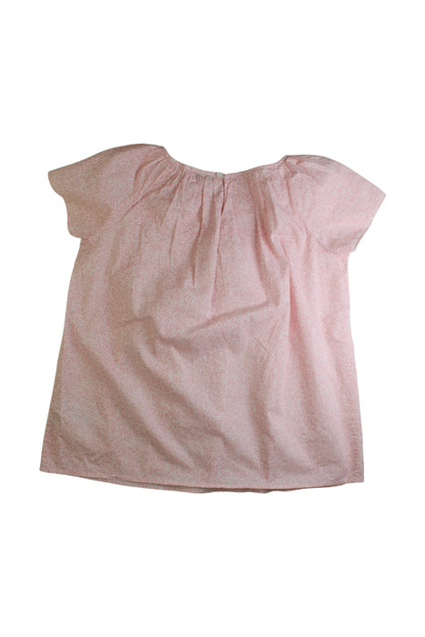 A Pink Short Sleeve Tops from Bonpoint in size 12Y for girl. (Back View)