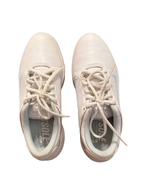 A White Sneakers from Nike in size 12Y for neutral. (Front View)