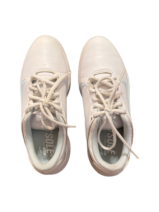 A White Sneakers from Nike in size 12Y for neutral. (Front View)