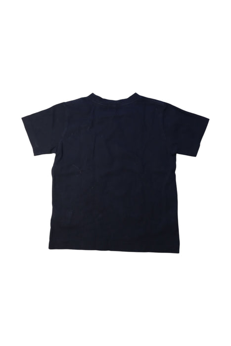 A Black Short Sleeve T Shirts from BAPE KIDS in size 5T for boy. (Back View)