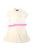 A Beige Short Sleeve Dresses from Polo Ralph Lauren in size 4T for girl. (Front View)