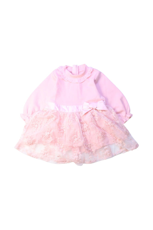 A Pink Dress Sets from Chickeeduck in size 6-12M for girl. (Front View)