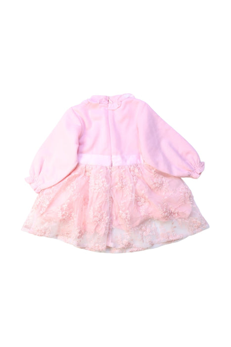 A Pink Dress Sets from Chickeeduck in size 6-12M for girl. (Back View)