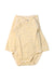A Yellow Long Sleeve Bodysuits from Petit Bateau in size 3-6M for neutral. (Front View)