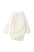 A White Long Sleeve Bodysuits from Petit Bateau in size 3-6M for girl. (Back View)