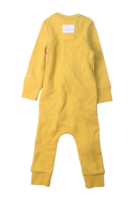 A Yellow Onesies from Country Road in size Newborn for neutral. (Back View)