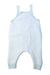 A White Long Overalls from Seed in size 3-6M for boy. (Back View)