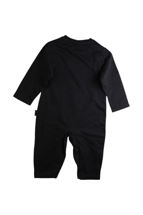 A Black Long Sleeve Bodysuits from Chickeeduck in size 12-18M for boy. (Back View)