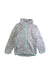A Grey Zippered Sweatshirts from Trespass in size 5T for girl. (Front View)