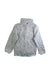A Grey Zippered Sweatshirts from Trespass in size 5T for girl. (Back View)