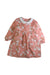 A Pink Sleeveless Dresses from Chickeeduck in size 4T for girl. (Front View)