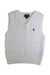 A White Sweater Vests from Polo Ralph Lauren in size 3T for boy. (Front View)