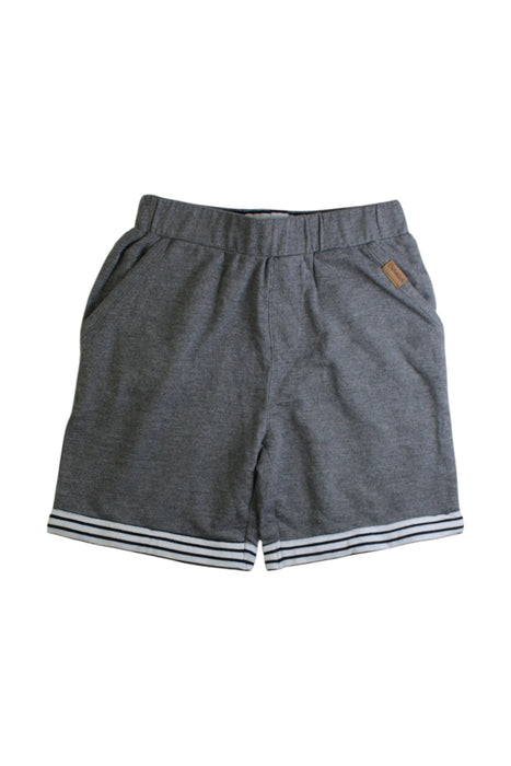 A Grey Shorts from Chickeeduck in size 5T for boy. (Front View)