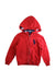 A Red Zippered Sweatshirts from Polo Ralph Lauren in size 4T for boy. (Front View)