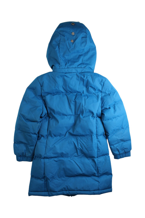 A Blue Puffer/Quilted Coats & Outerwear from Trespass in size 3T for girl. (Back View)