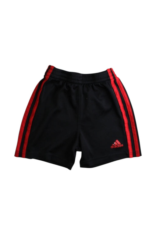 A Black Shorts from Adidas in size 3T for boy. (Front View)