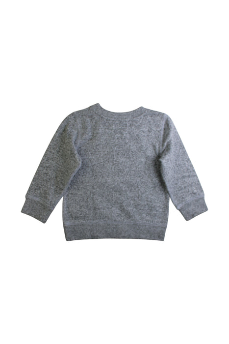 A Grey Crewneck Sweatshirts from Roots in size 18-24M for girl. (Back View)