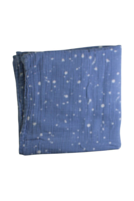 A Blue Blankets from Little Unicorn in size O/S for boy. (Back View)