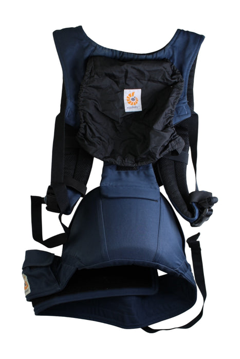 A Black Baby Carriers from Ergobaby in size 3-6M for boy. (Back View)