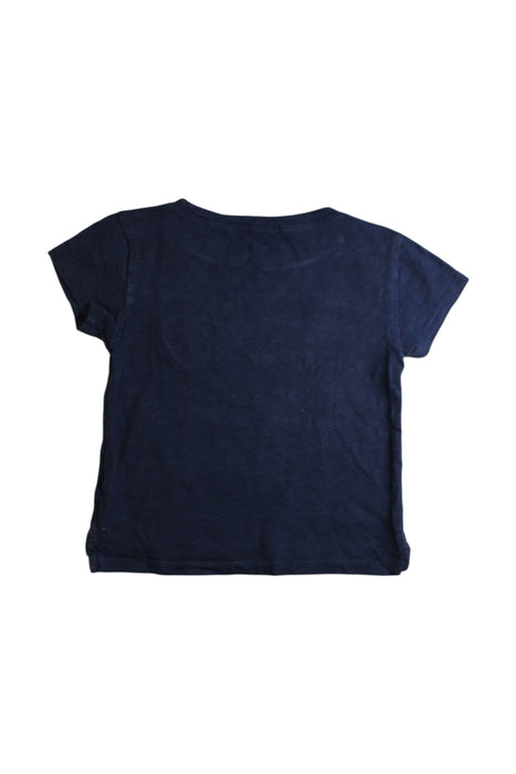 A Navy Short Sleeve T Shirts from Crewcuts in size 3T for girl. (Back View)