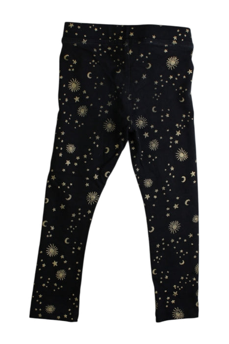 A Black Leggings from Crewcuts in size 3T for girl. (Back View)